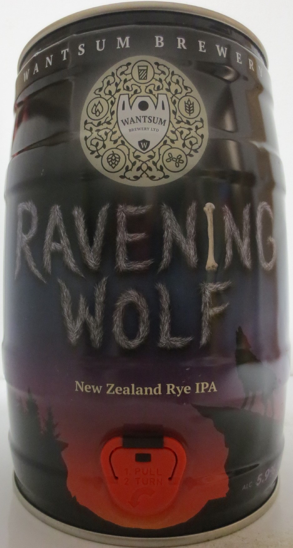 WANTSUM RAVENING WOLF New Zealand Rye IPA (5L) Nr.1
