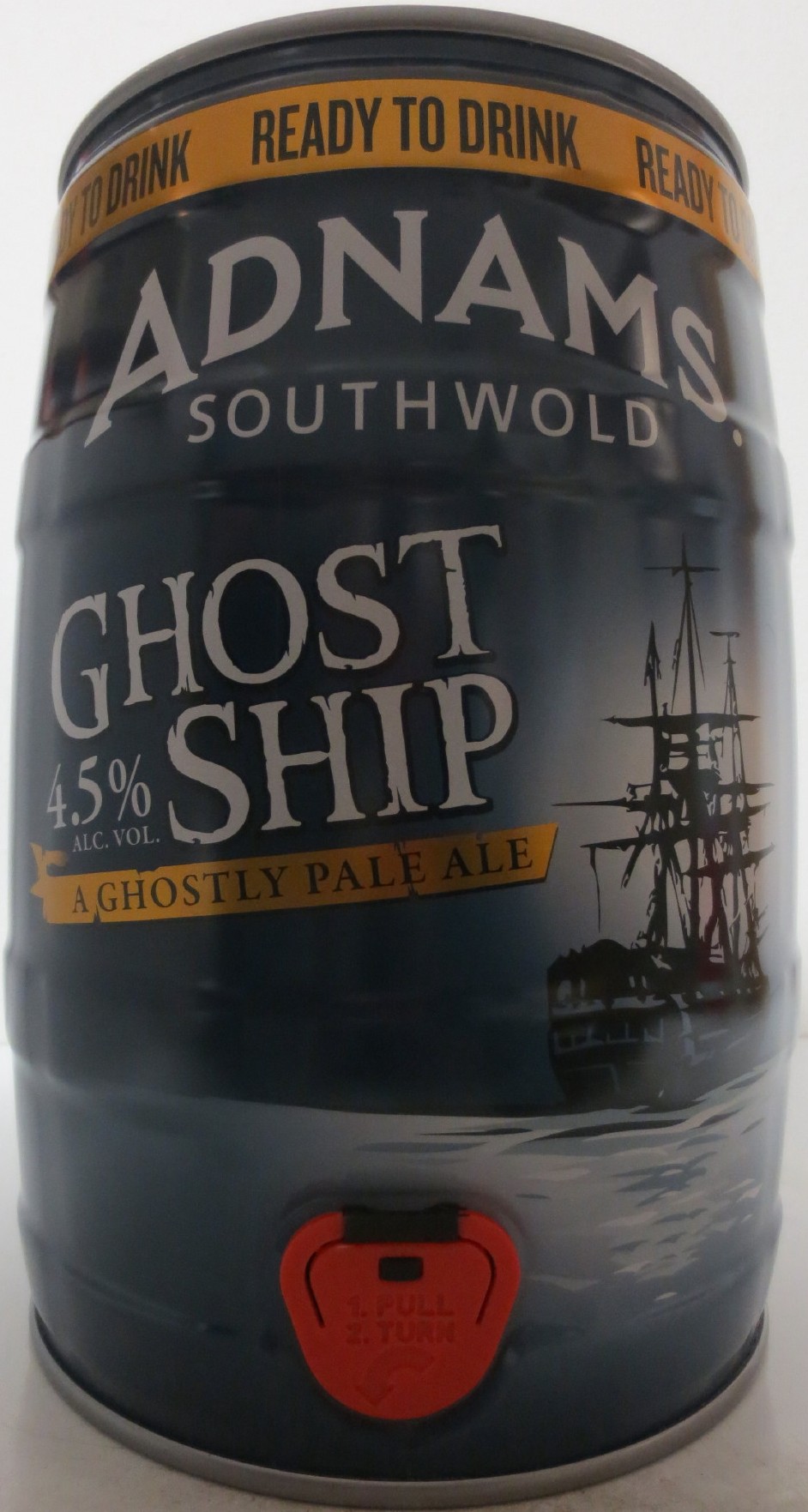 ADNAMS SOUTHWOLD GHOST SHIP A GHOSTLY PALE ALE (5L) Nr.1