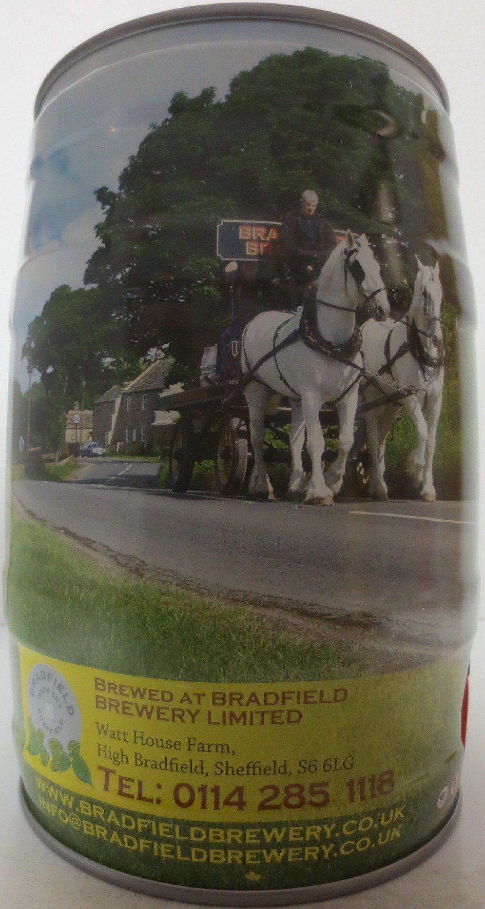 BRADFIELD BREWERY LIMITED 5 LITRES (5L) Nr.1