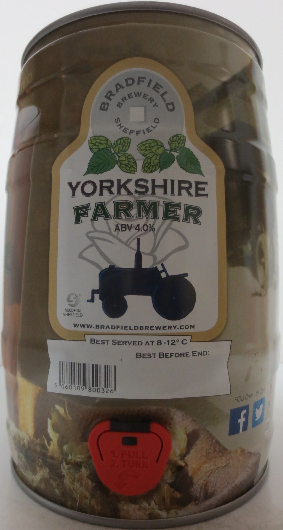 BRADFIELD BREWERY FARMER YORKSHIRE (5L) Nr.1