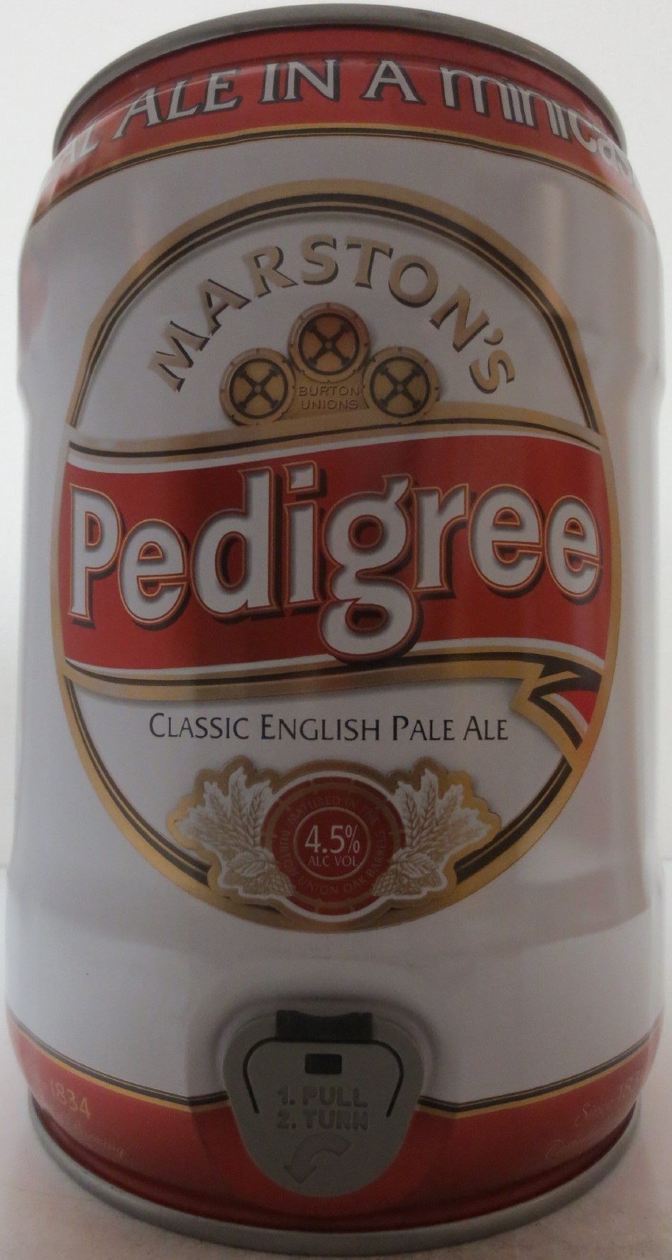 MARSTON´S Pedigree CLASSIC ENGLISH PALE ALE (5L) Nr.1 