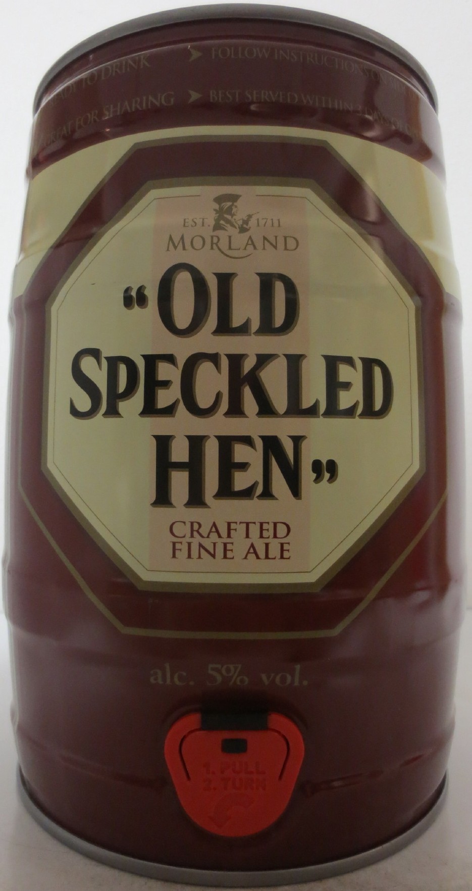 MORLAND OLD SPECKLED HEN CRAFTED FINE ALE (5L) Nr.1 