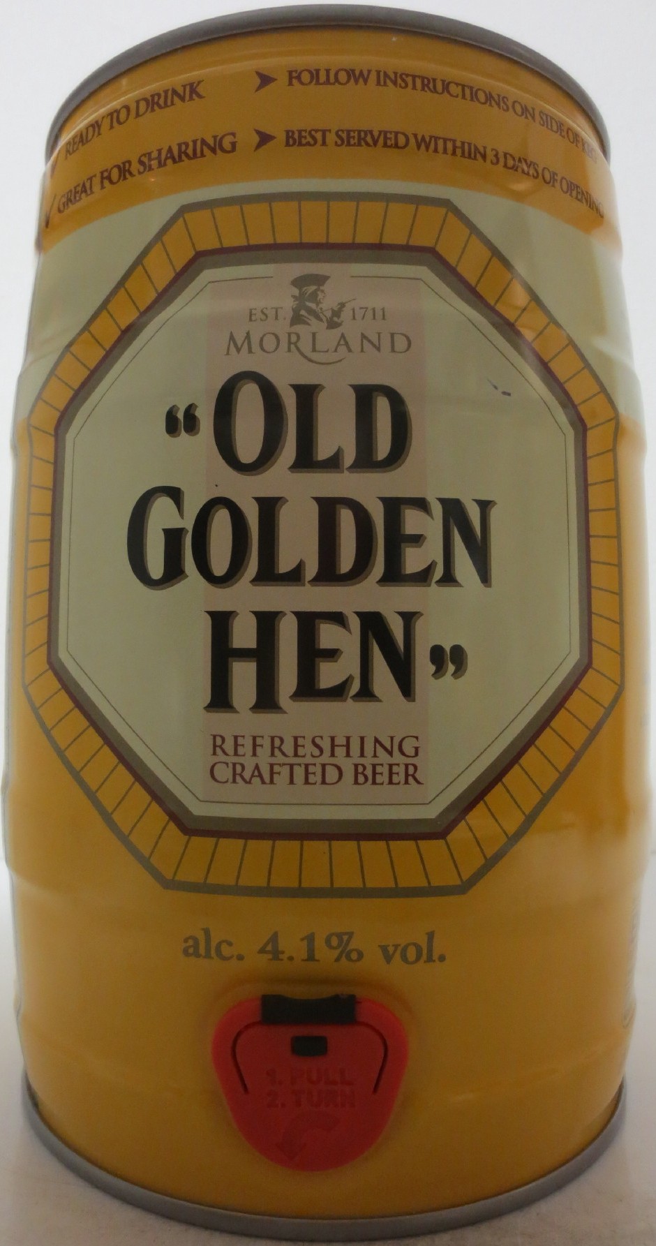 MORLAND OLD SPECKLED HEN REFRESHING CRAFTED BEER (5L) Nr.1 