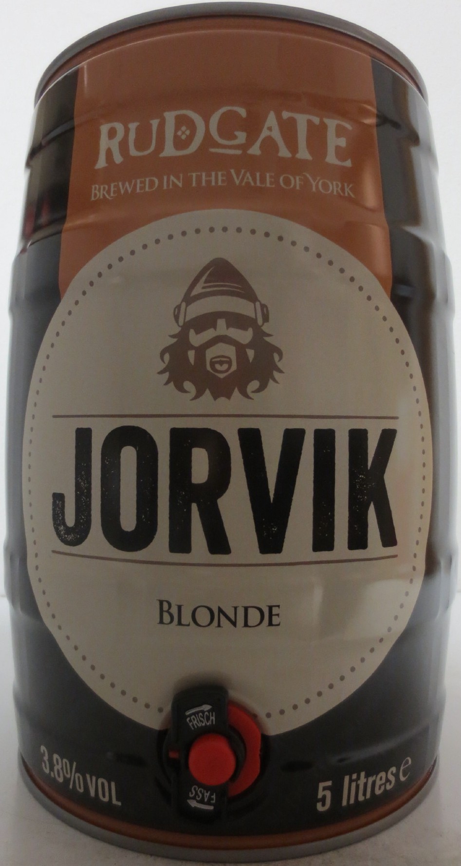 RUDGATE BREWED IN THE VALE OF YORK JORVIK BLONDE (5L) Nr.1 
