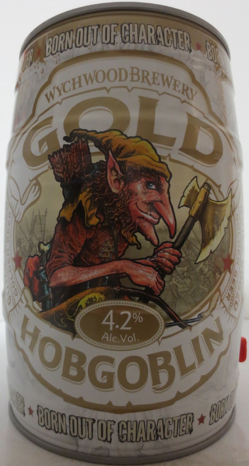 WYCHWOOD BREWERY GOLD HOBGOBLIN 4.2% Alc.Vol. (5L) Nr.2 