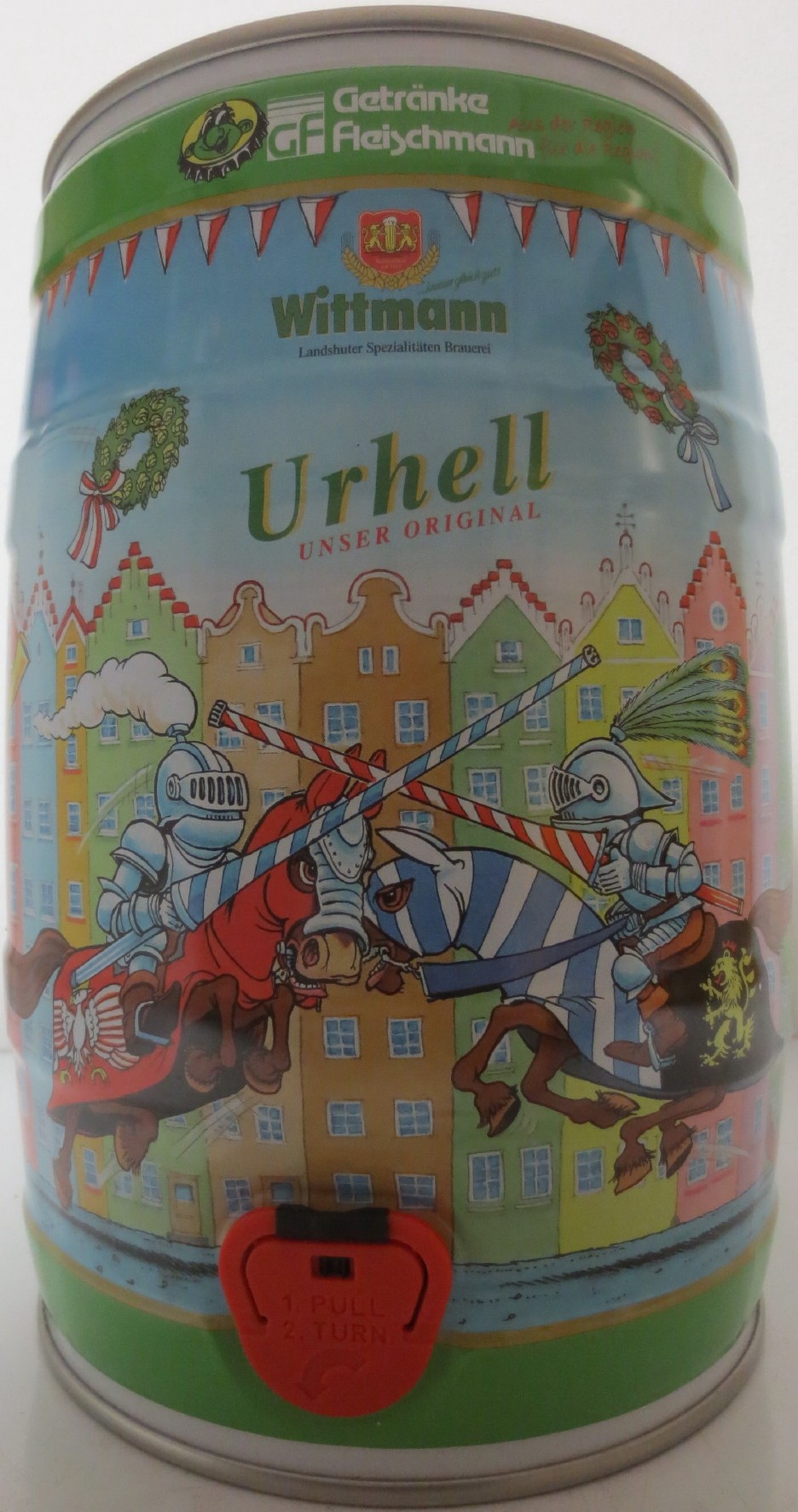 Wittmann Urhell UNSER ORIGINAL Getränke Fleischmann (5L) Nr.4 