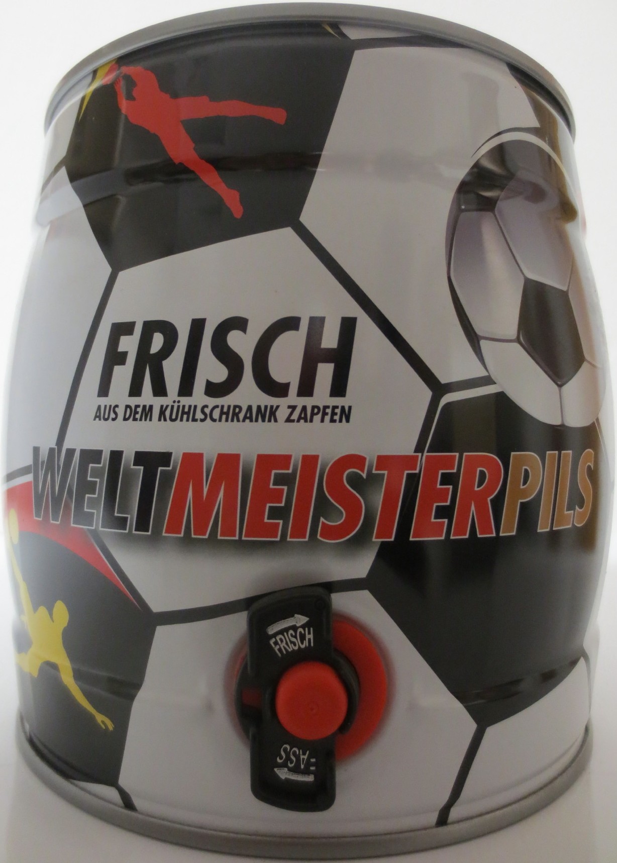 WELTMEISTERPILS FRISCH AUS DEM KÜHLSCHRANK ZAPFEN (3,1L) Nr.1 