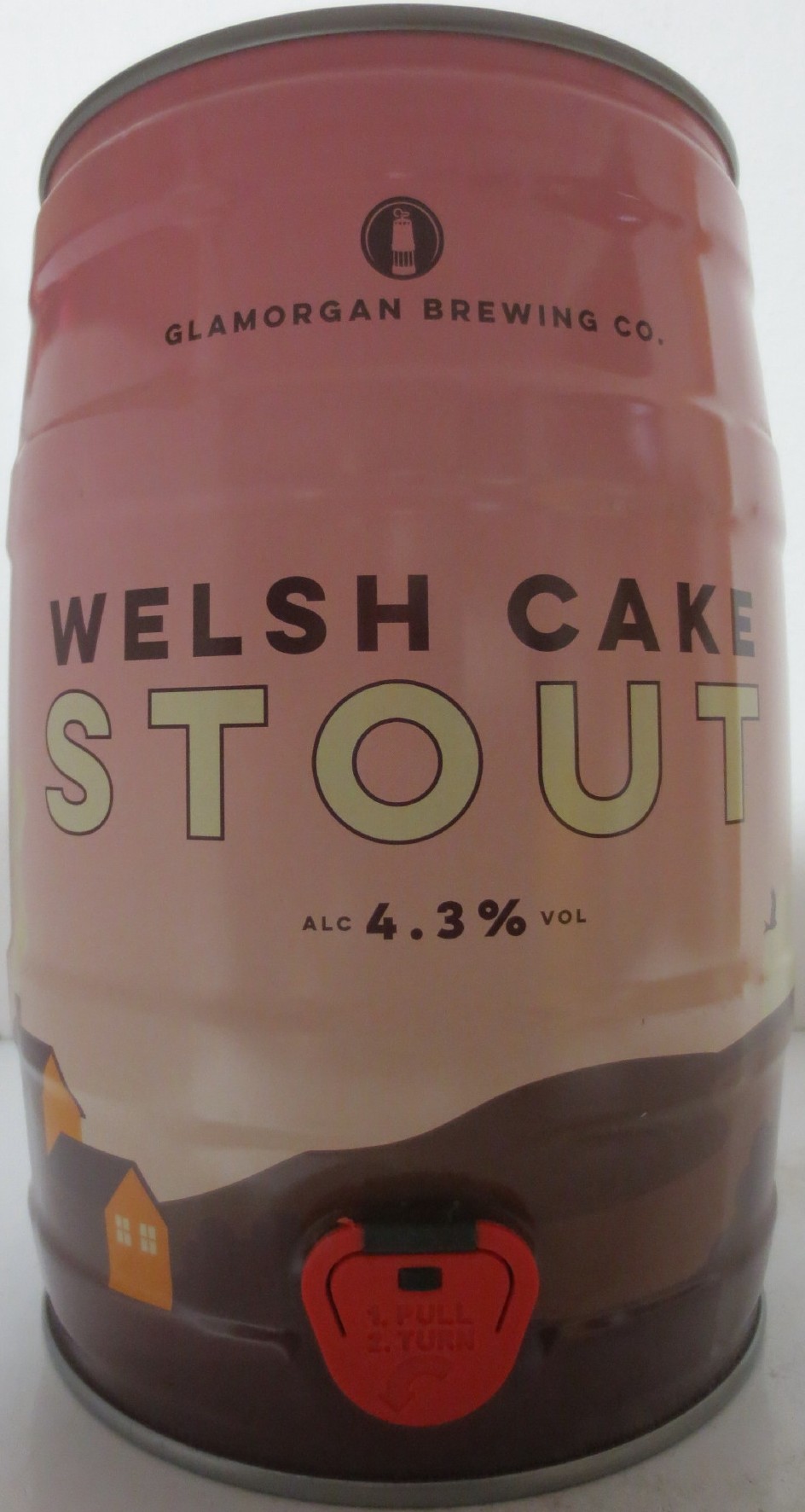 GLAMORGAN BREWING CO. WELSH CAKE STOUT (5L) Nr.1 