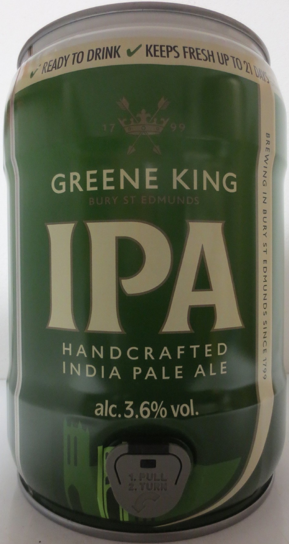 GREENE KING IPA HANDCRAFTED INDIA PALE ALE (5L) Nr.2