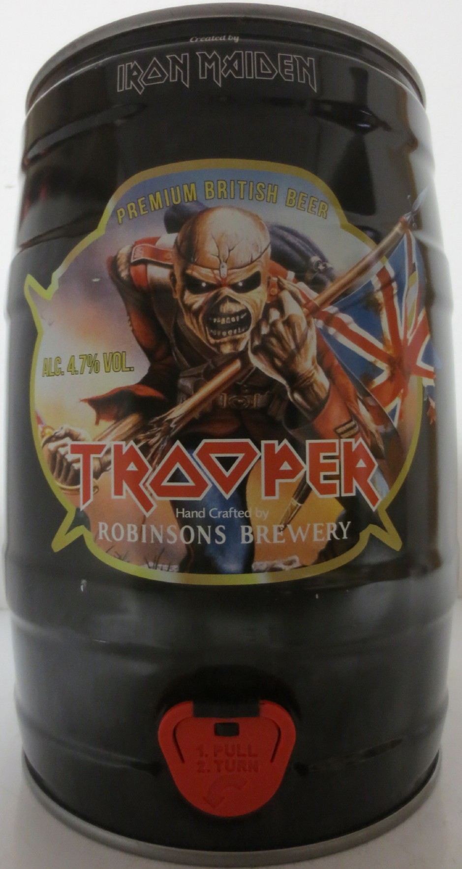 IRON MAIDEN ROBINSONS TROOPER ROBINSONS BREWERY (5L) Nr.1 