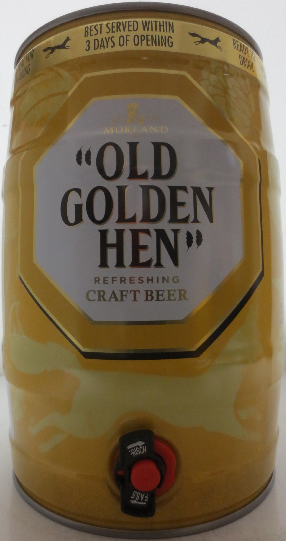 MORLAND OLD GOLDEN HEN REFRESHING CRAFT BEER (5L) Nr.3  