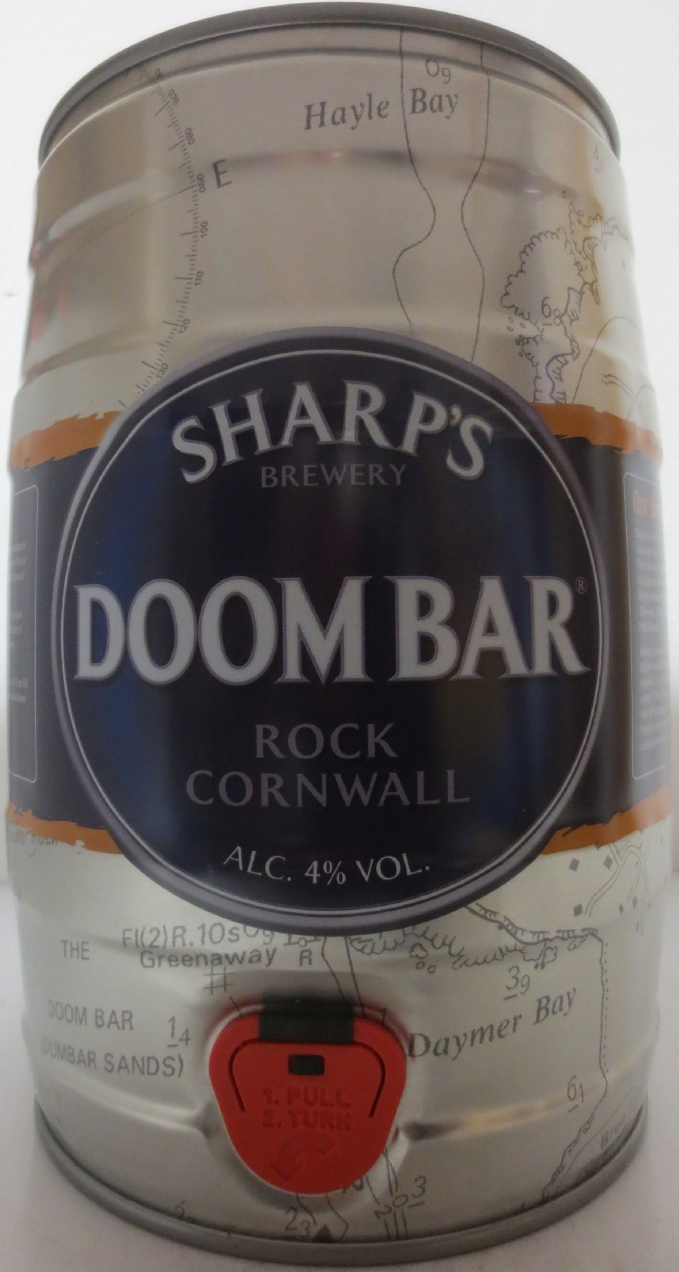 SHARP´S BREWERY DOOM BAR ROCK CORNWALL (5L) Nr.1 