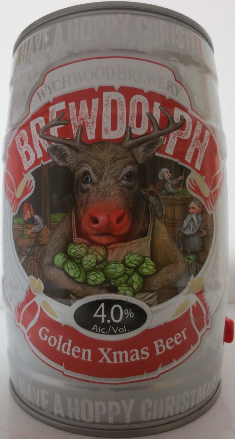 WYCHWOOD BREWERY BREWDOLPH Golden Xmas Beer (5L) Nr.1 