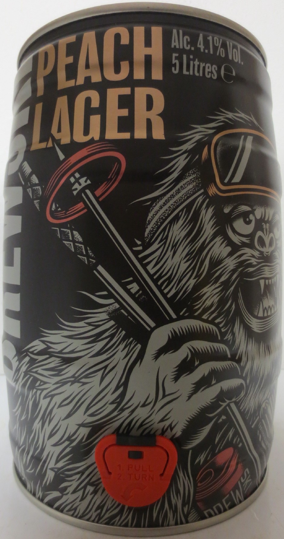 RENEGADE BREWERY BREWSKI PEACH LAGER (5L) Nr.1 