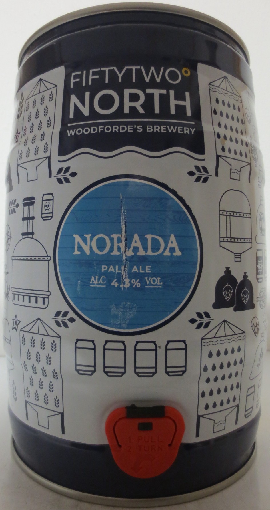WOODFORDE´S BREWERY FIFTYTWO NORTH NORADA PALE ALE (5L) Nr.1 
