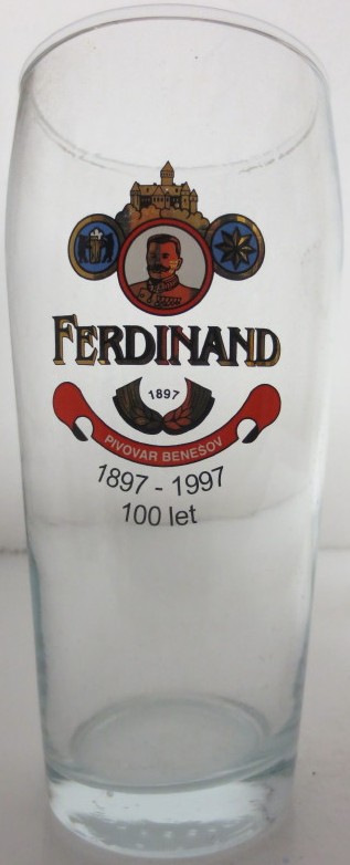 FERDINAND PIVOVAR BENEŠOV 1897-1997 100 let (0,5L)