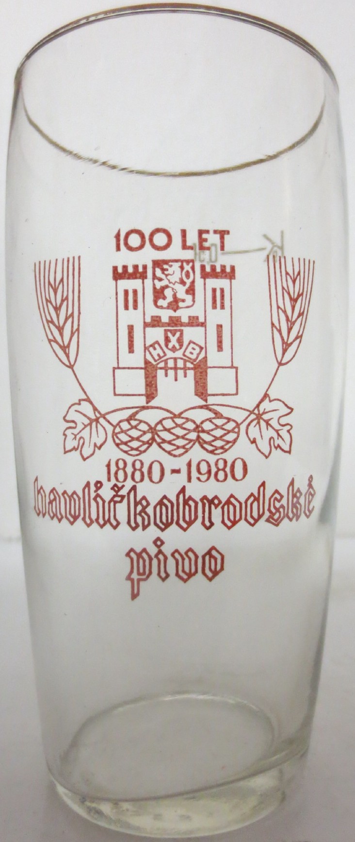 havlíčkobrodské pivo 1880-1980 100 LET (0,5L) 