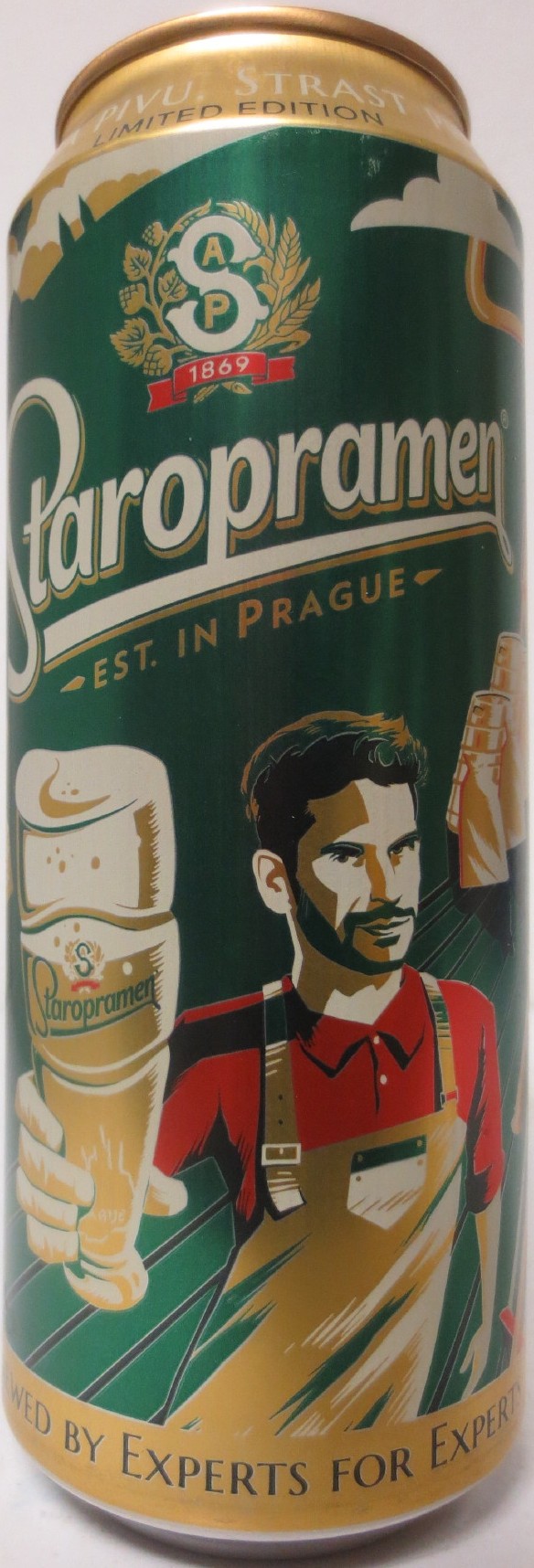 Staropramen EST. IN PRAGUE LIMITED EDITION PASSION (RS) (50cl) (T/O) č.1 