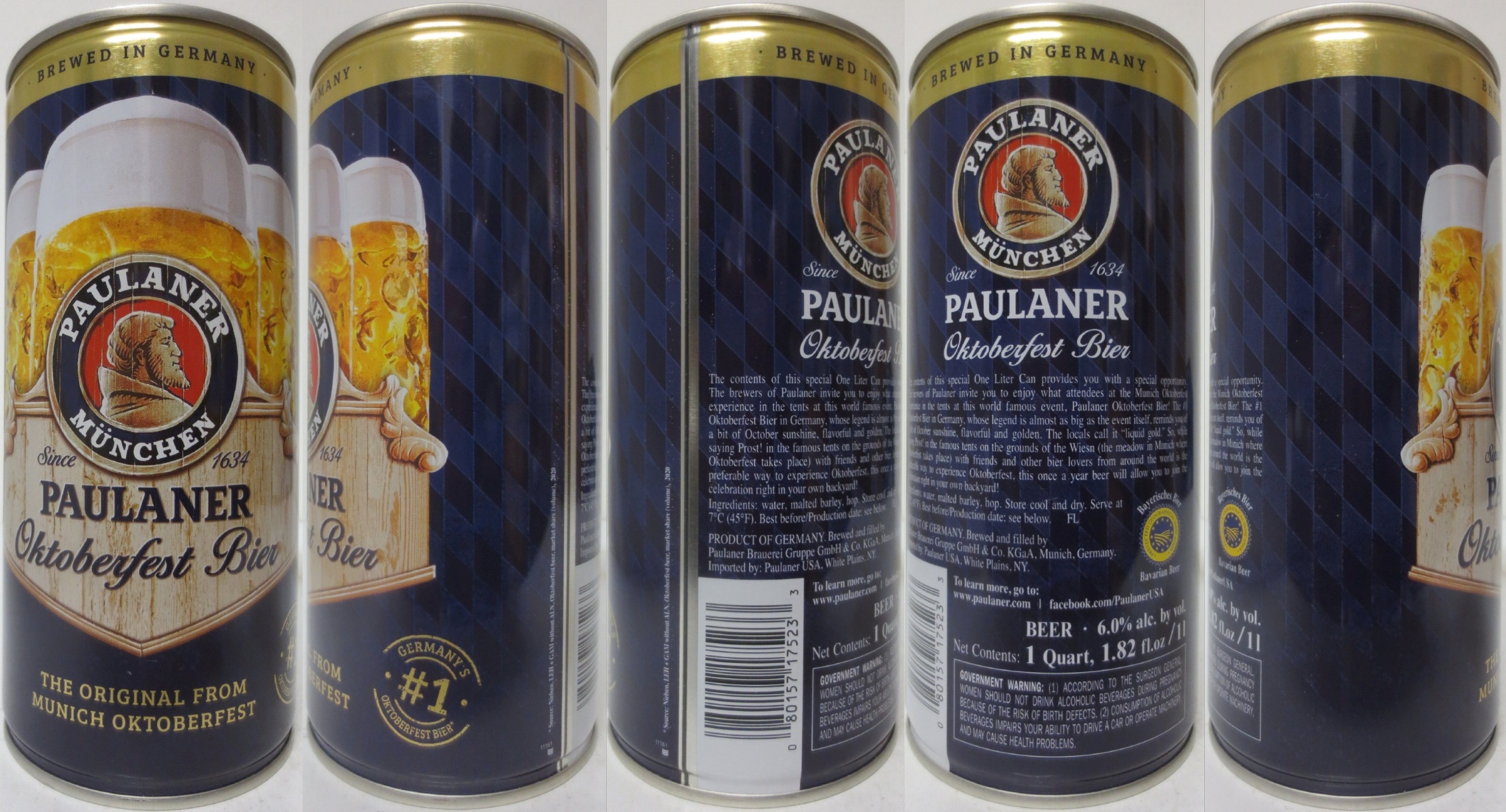 PAULANER Oktoberfest Bier (100cl) (B/O) Nr.2 