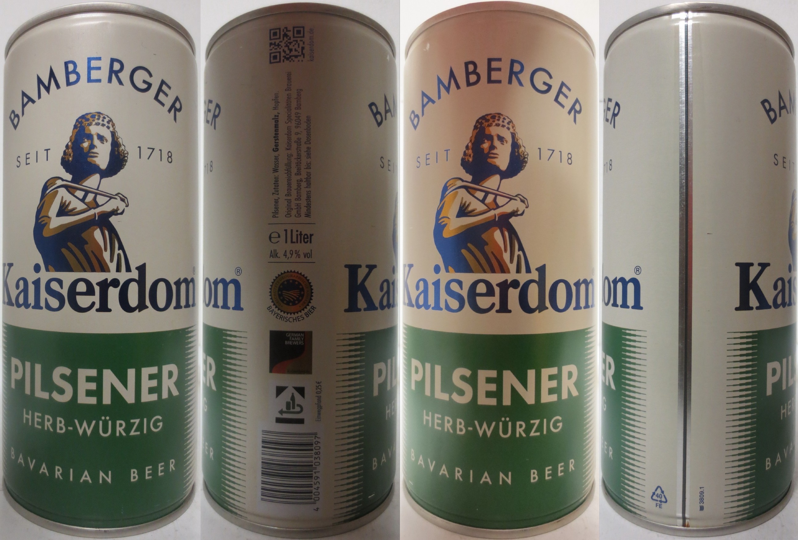 Kaiserdom PILSNER HERB-WÜRZIG BAVARIAN BEER (100cl) (B/O) Nr.1 