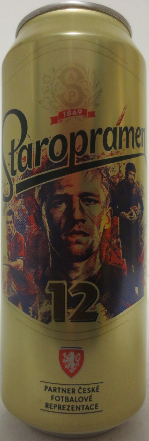 Staropramen 12 PARTNER ČESKÉ FOTBALOVÉ REPREZENTACE (50cl) (B/O) č.1 