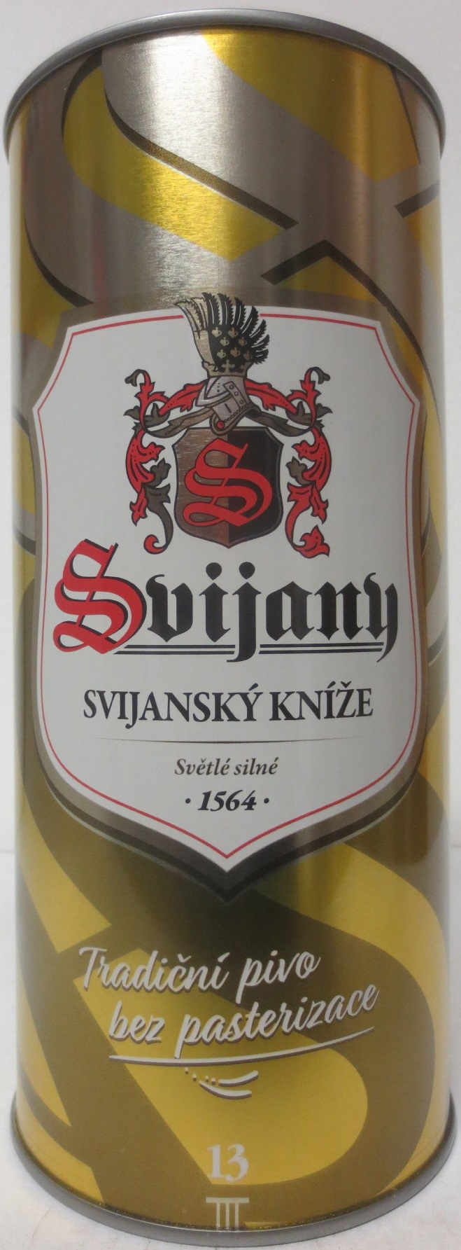 Svijany SVIJANSKÝ KNÍŽE Světlé silné 1564 Tradiční pivo bez pasterizace 13 (200cl) č.1