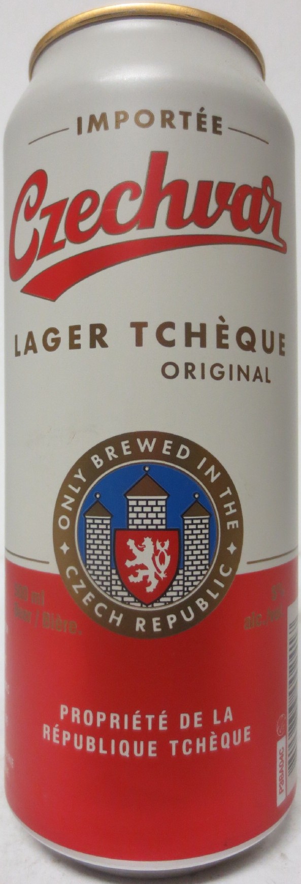Czechvar LAGER TCHEQUE ORIGINAL IMPORTÉE (CDN) (50cl) (T/O) č.1 