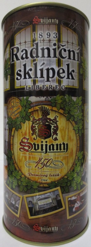 Svijany 450 Premiový ležák Radniční sklípek LIBEREC (200cl) č.1 