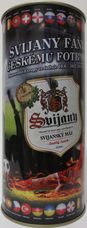 Svijany SVIJANSKÝ MÁZ SVIJANY FANDÍ ČESKÉMU FOTBALU (200cl) č.1