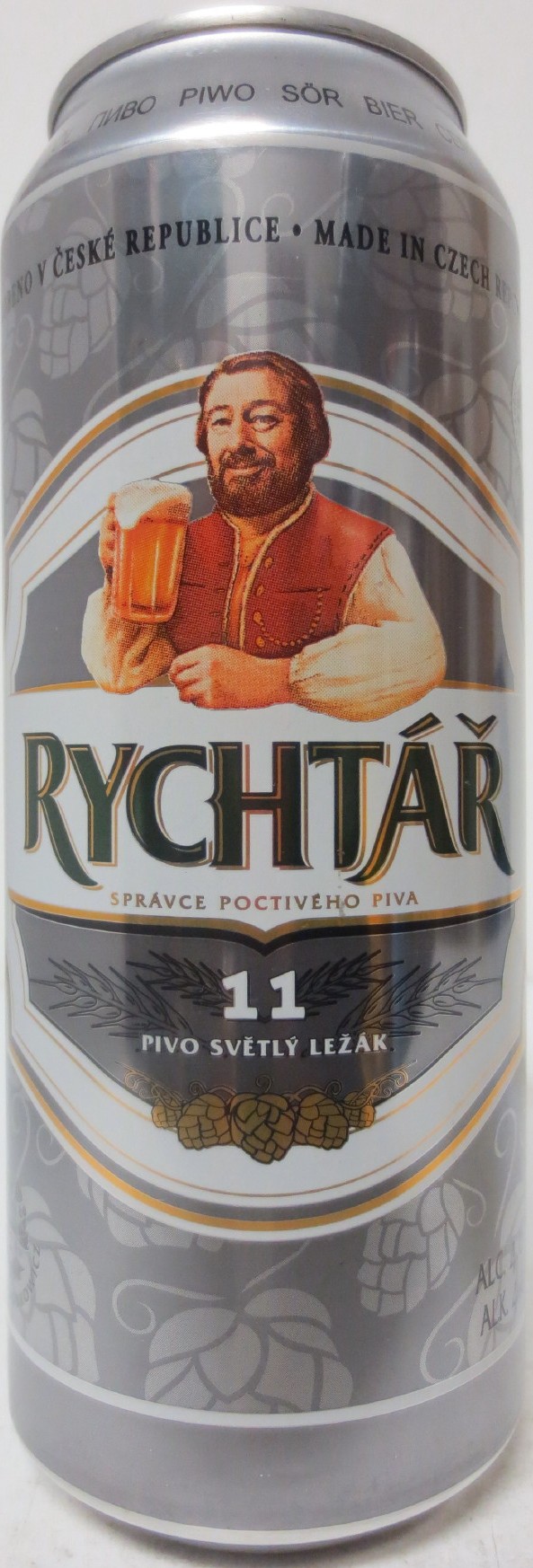 RYCHTÁŘ 11 PIVO SVĚTLÝ LEŽÁK (CZ) (50cl) (B/O) č.2 