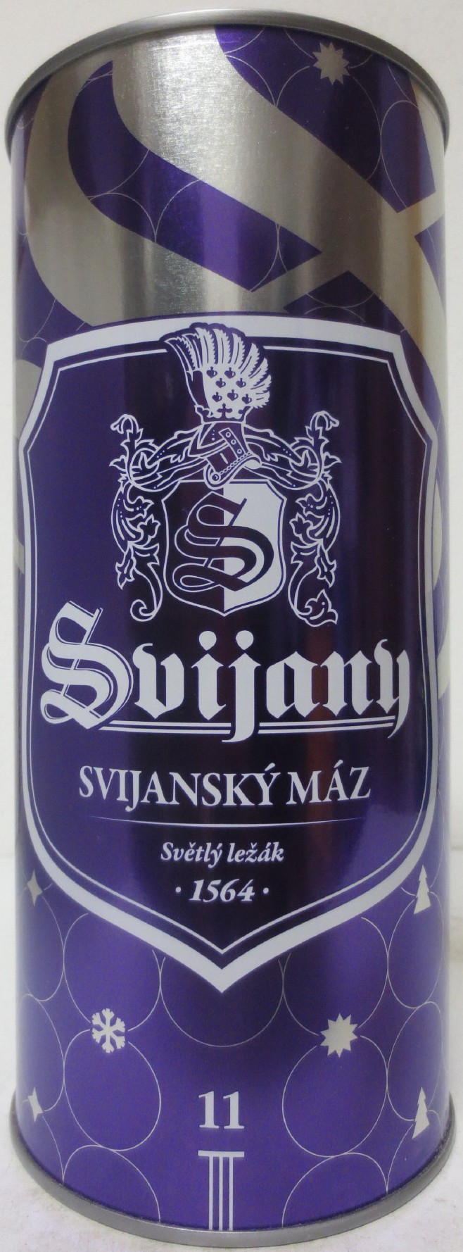 Svijany SVIJANSKÝ MÁZ - Světlý ležák .1564. 11 III VÁNOCE 2022 (200cl) č.1 