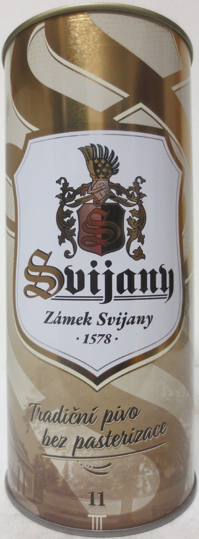 Svijany Zámek Svijany - Světlý ležák .1578. Tradiční pivo bez pasterizace 11 III (200cl) č.1 