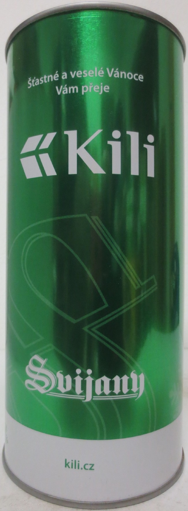 Svijany SVIJANSKÝ MÁZ Šťastné a veselé Vánoce Vám přeje Kili kili.cz (200cl) č.1 
