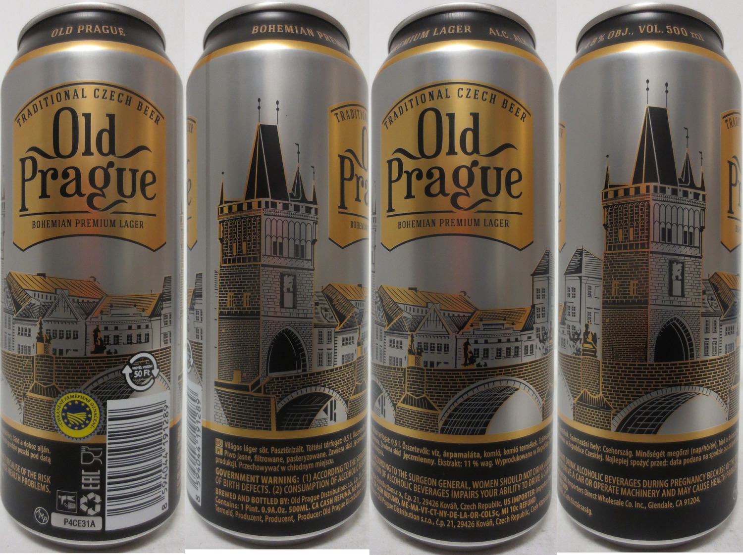 Old Prague BOHEMIAN PREMIUM LAGER (PL) (50cl) (B/O) č.3
