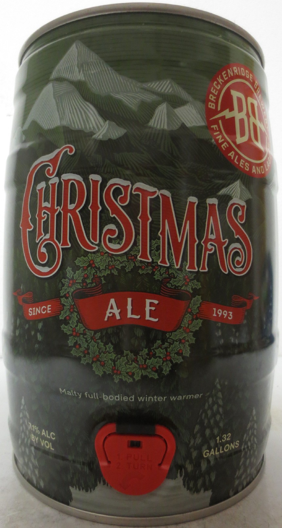 BRECKENRIDGE BREWERY CHRISTMAS ALE (5L) Nr.1 