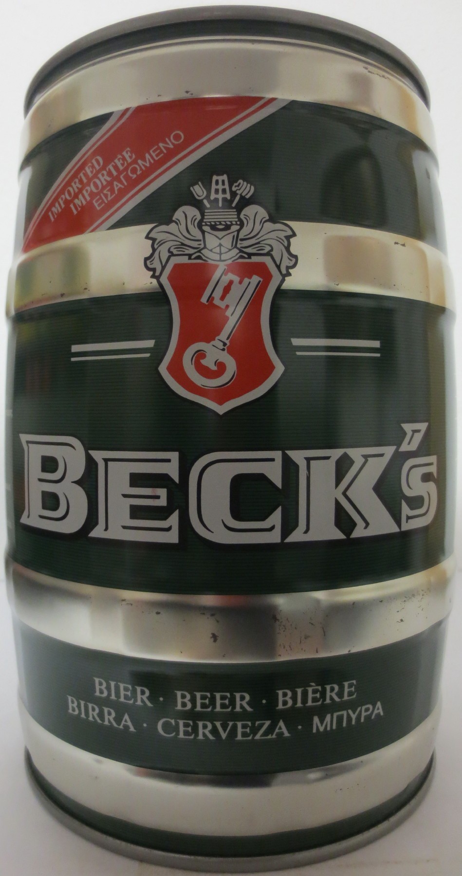 BECK´s BIER.BEER.BIERE.BIRRA.CERVEZA.MNYPA (5L) Nr.1