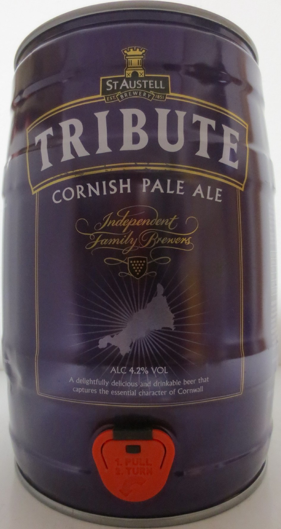 ST AUSTELL BREWERY TRIBUTE CORNISH PALE ALE (5L) Nr.1