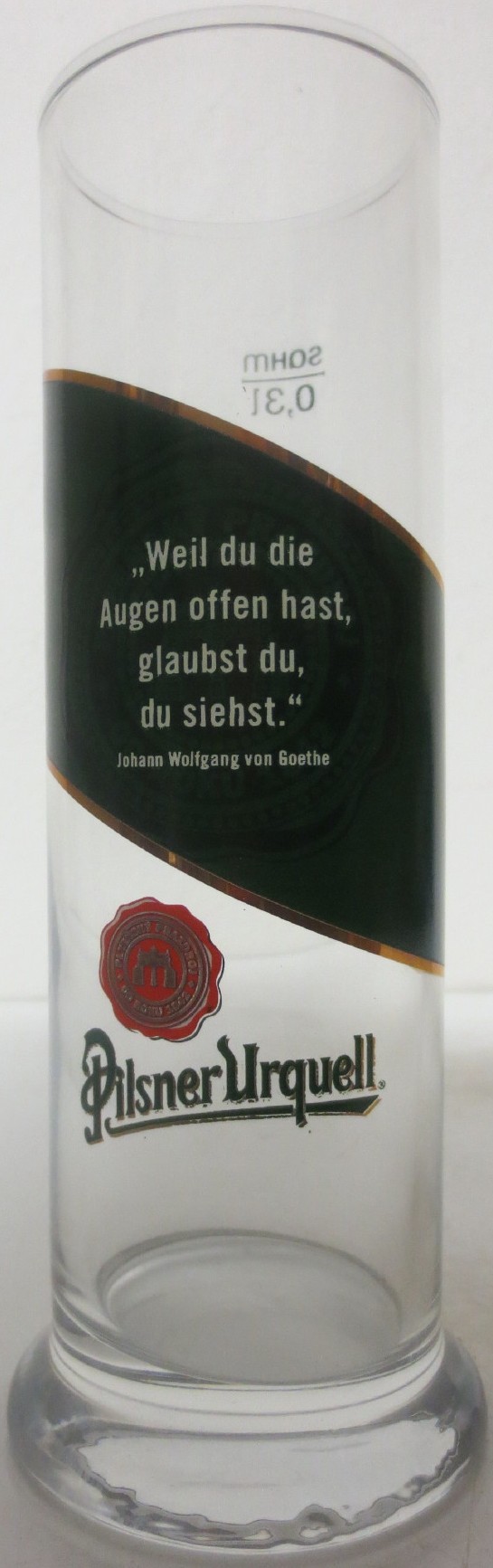 Pilsner Urquell Johann Wolfgang von Goethe (0,3L) 