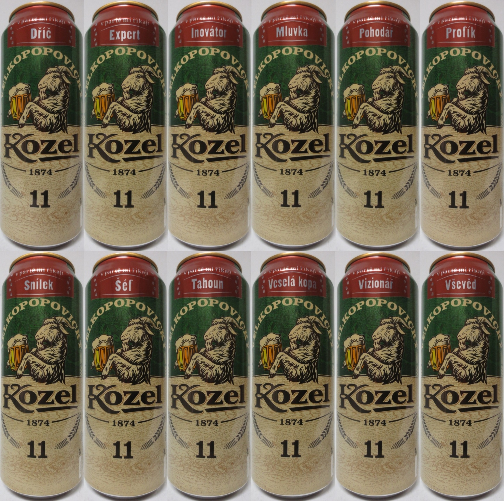 VELKOPOPOVICKÝ Kozel 1874 11 Vyhraj 10 000,-Kč pro Váš projekt. (série 12ks) (50cl) (B/O) č.1