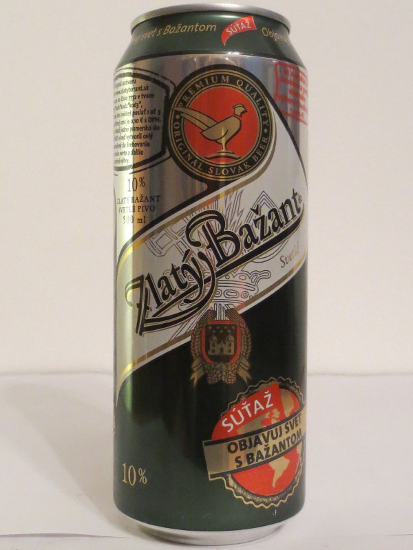 Zlatý Bažant Svetlé 10% SÚŤAŽ (B/O)