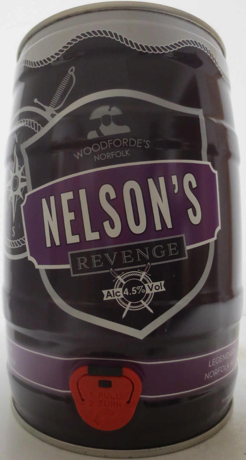 WOODFORDE´S NORFOLK NELSON´S REVENGE Alc. 4.5% Vol (5L) Nr.1 