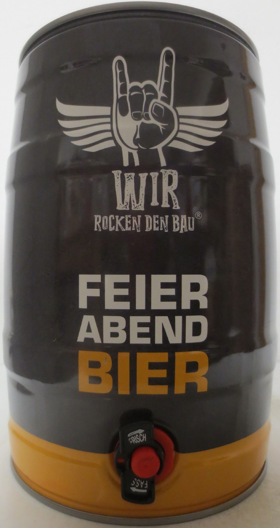Hachenburger Pils WIR ROCKEN DEN BAU FEIER ABEND BIER (5L) Nr.2 