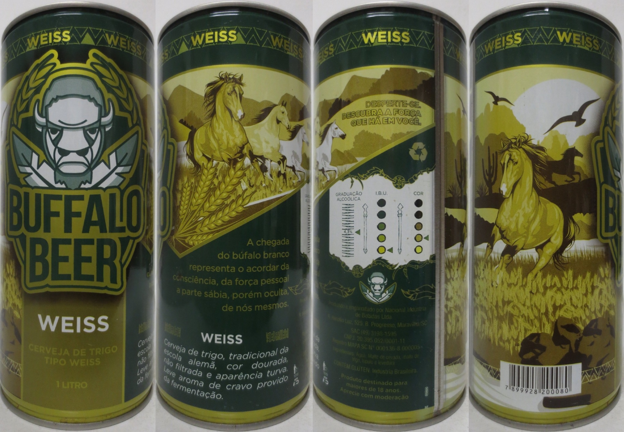BUFFALO BEER WEISS (100cl) (B/O) Nr.1 