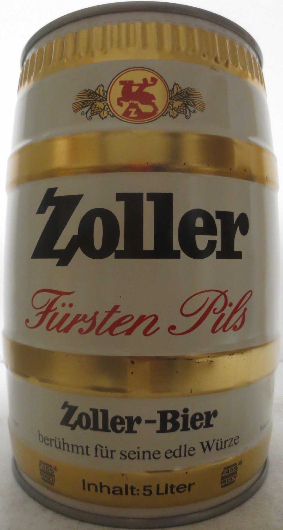 Zoller Fürsten Pils Zoller Bier berühmt für seine edle Würze (5L) Nr.1