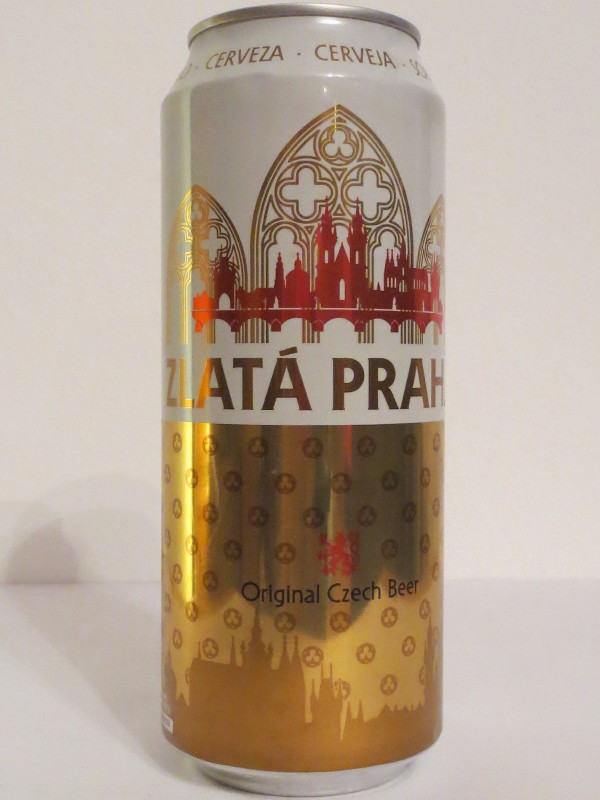 ZLATÁ PRAHA Original Czech Beer (50cl) (B/O)