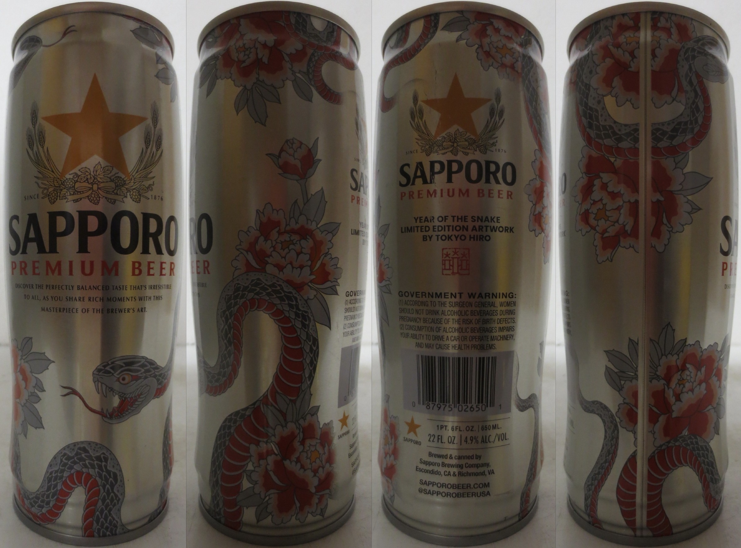 SAPPORO PREMIUM BEER (65cl) (T/O) Nr.1 