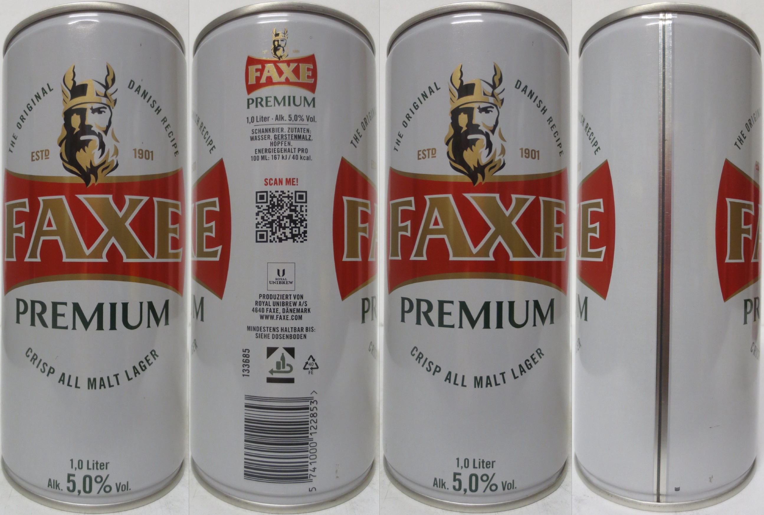 FAXE CRISP ALL MALT LAGER LIMITED EDITION (2025) (D) (100cl) Nr.1/3