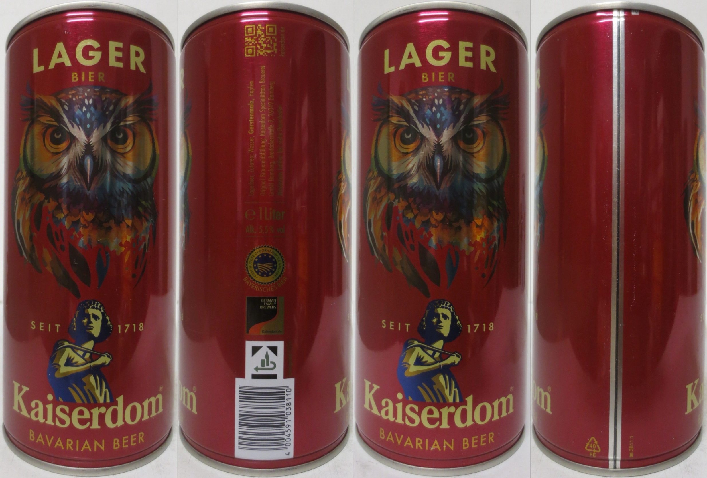 Kaiserdom BAVARIAN BEER LAGER BIER (100cl) (B/O) Nr.1