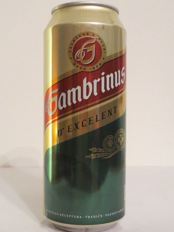 Gambrinus 11° EXCELENT (50cl) (B/O)