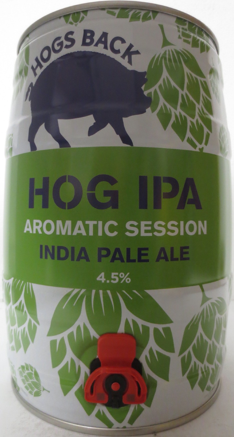 HOGS BACK HOG IPA AROMATIC SESSION INDIA PALE 4.5% (5L) Nr.1 